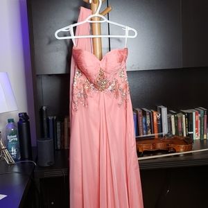 JVN by Jovani Bridal Beaded Dress